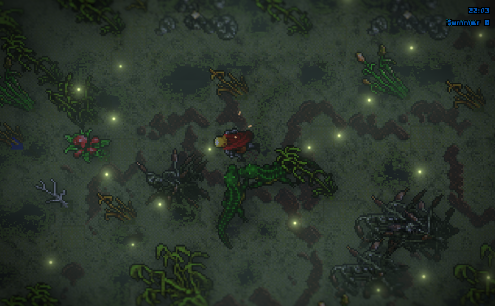 The Fens of the Dead at night, relit