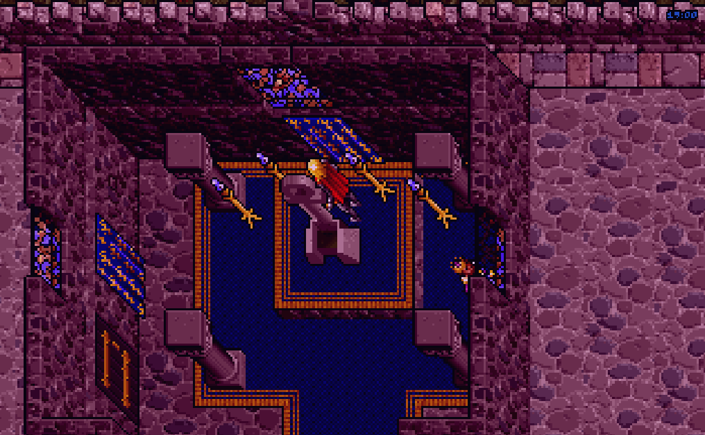 Lord British's throne room at 19:00, original