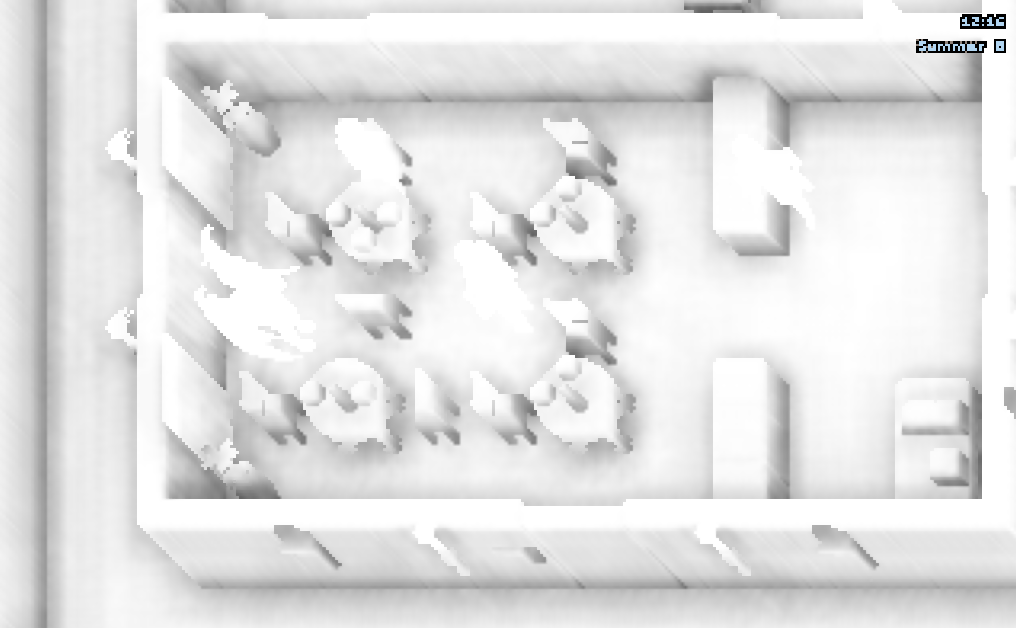 The Jhelom inn in the ambient occlusion debug view