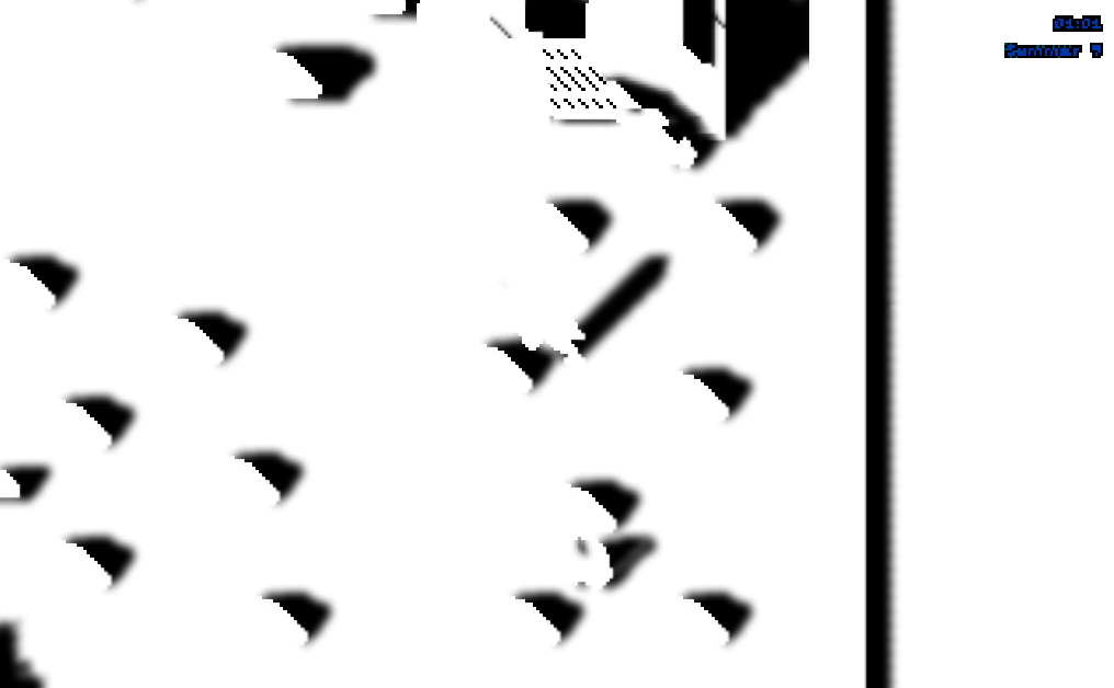 Debug view of Felucca's shadows over the Yew graveyard